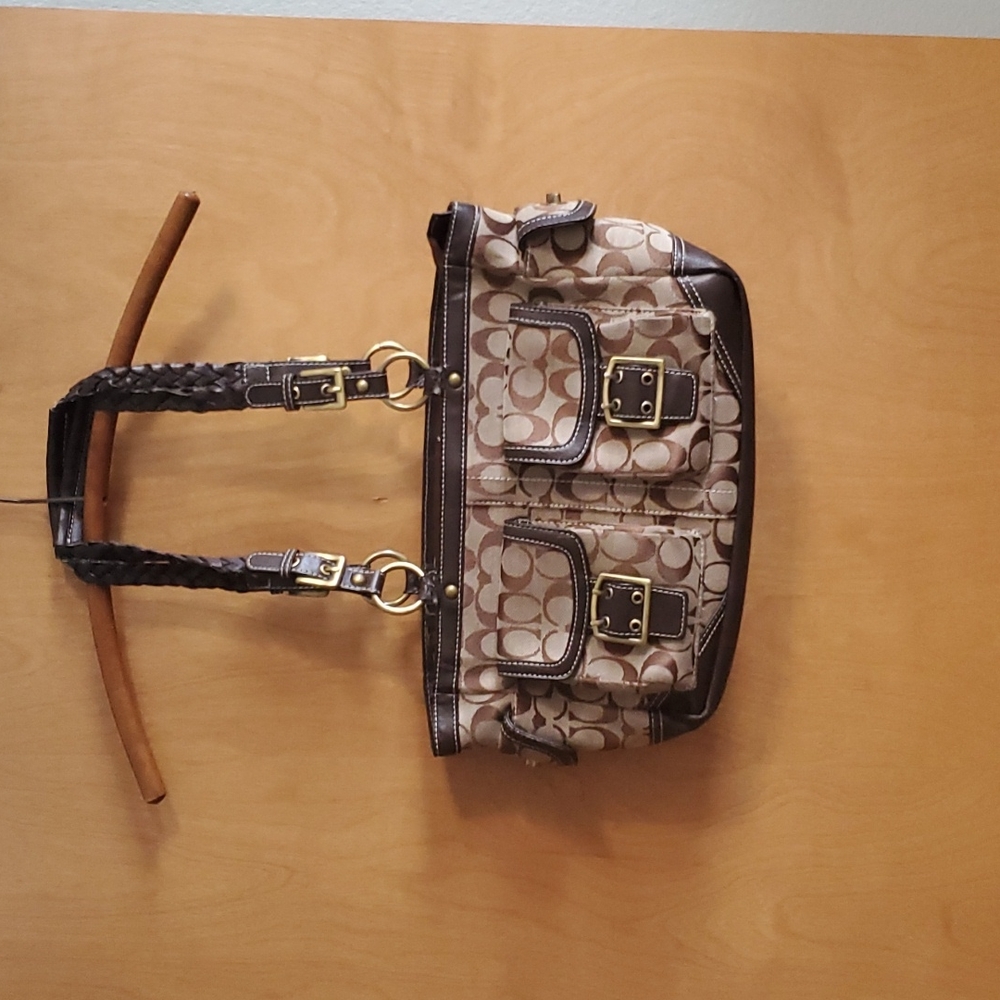 Coach signature bag